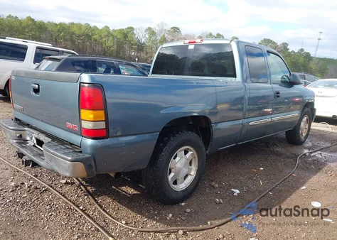 2006 GMC Sierra 1500 Sle1 из США, поврежденный, VIN 2GTEC19VX61354882
